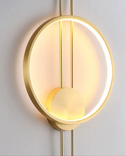 Modern Minimalist Wall Lamp - Creative Nordic Design for Living Room