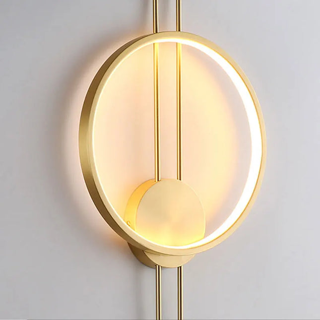 Modern Minimalist Wall Lamp - Creative Nordic Design for Living Room