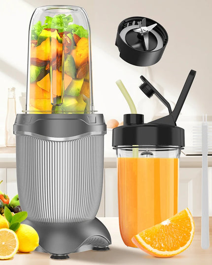 Portable 450W Personal Blender - Easy Cleaning for Smoothies & Shakes