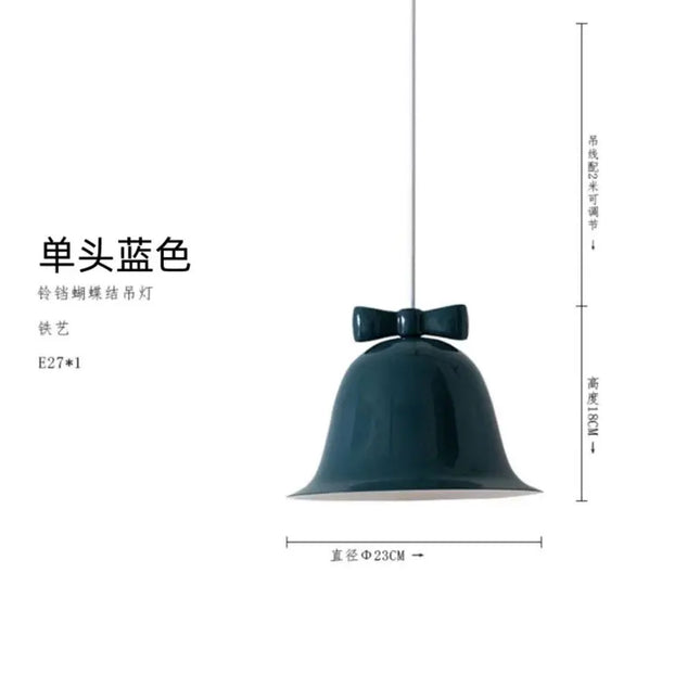 Nordic Chandelier Pendant Lamp - Bowknot Design for Creative Spaces