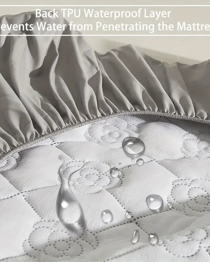 Anqianny Waterproof Mattress Protector - Soft Fitted Sheet for Beds