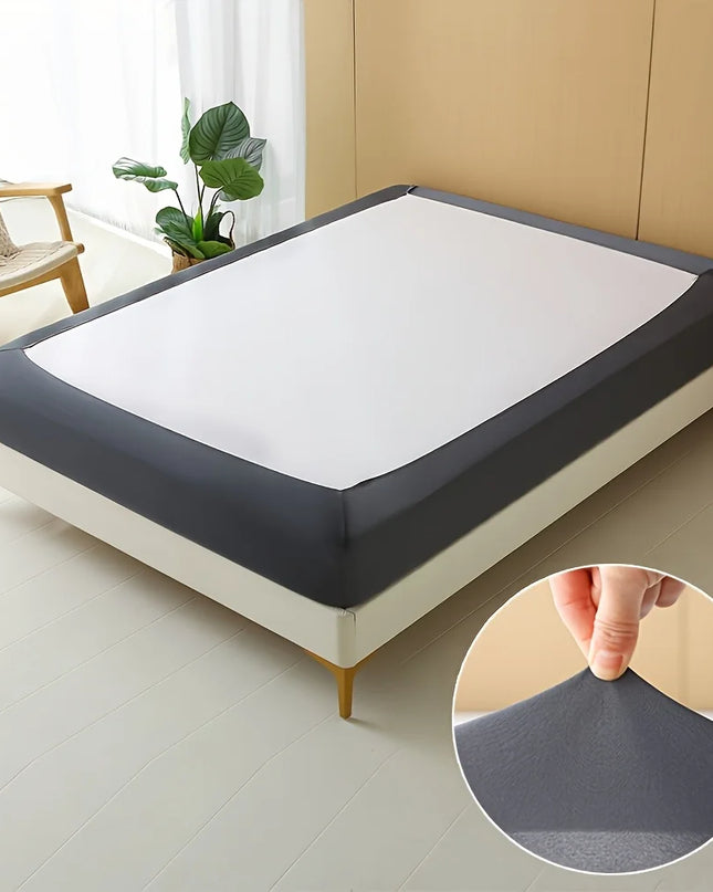 Anqianny Stretchable Bed Skirt - Ultra-Soft, Non-Slip, Machine Washable