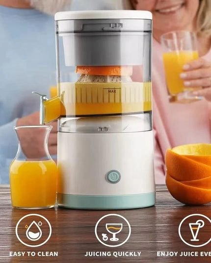 Fully Automatic Portable Fruit Juicer - Residue Separation and Spiral Design