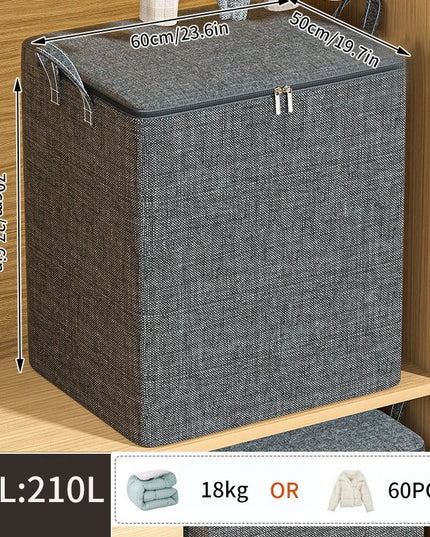 Quilt Clothes Storage Bag Waterproof Closet Wardrobe Organizer Large Capacity Clothes Organizer Foldable Dustproof Sorting Bags