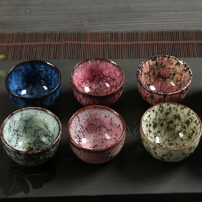 60ML Mini Tea Bowl Ceramic Gradient Color 
Espresso Coffee Cups