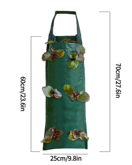 Vertical Garden Hanging Grow Bags - Indoor Outdoor Planter Pots for Vegetables
