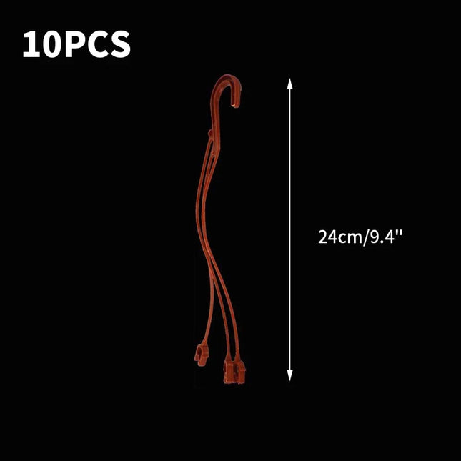 Plastic Flower Pot Hanger Plant Pot Hanging Holder Garden Planter Hooks Home Hanging Basket Balcony Decor 24/36cm Wholesale