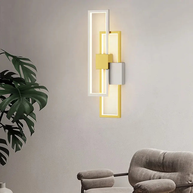 Modern Square Wall Lamp - Stylish Design for Bedroom & Living Room