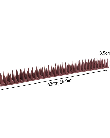 Plastic Anti-Bird Spikes Balcony Eaves Windowsills Bird Repellent Anti-Pigeon Anti-Cat Bird Repeller Thorn Boxed Package