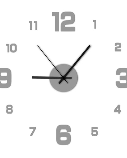 Creative Frameless DIY Wall Clock