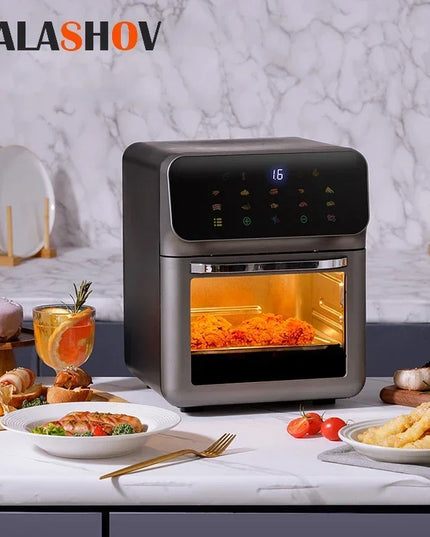 BALASHOV 12L Electric Air Fryer - Large Capacity, Oil-Free Cooking