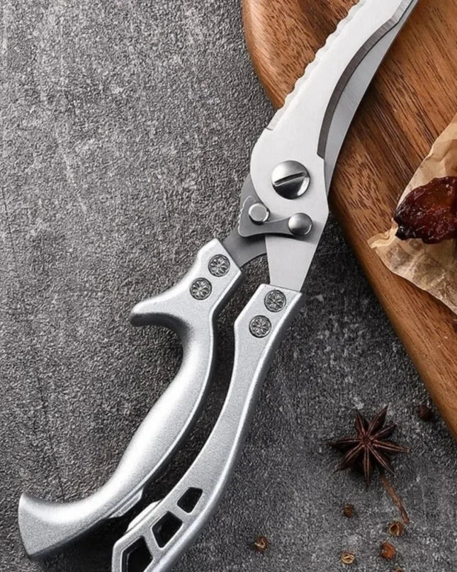 Stainless Steel Chicken Bone Scissors 
Food Scissors