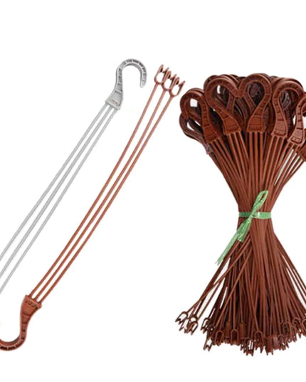Plastic Flower Pot Hanger Plant Pot Hanging Holder Garden Planter Hooks Home Hanging Basket Balcony Decor 24/36cm Wholesale