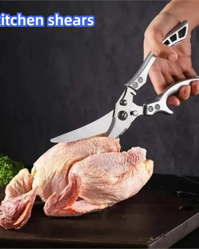 Stainless Steel Chicken Bone Scissors 
Food Scissors