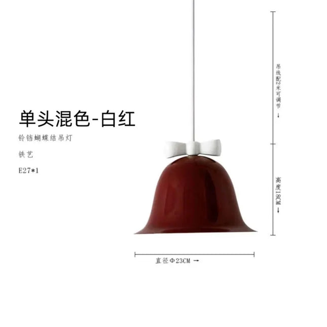 Nordic Chandelier Pendant Lamp - Bowknot Design for Creative Spaces