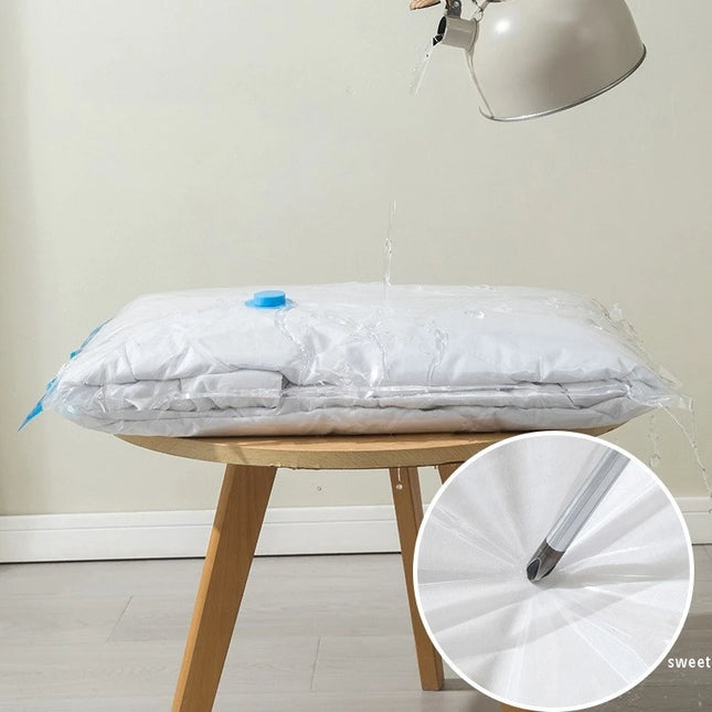 Clothes Storage Vacuum Bags - Compression Organizer with Hand Pump