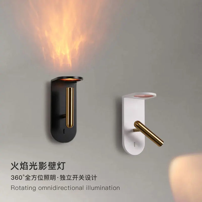 Modern Wall Mounted LED Lamp - Nordic Design for Bedroom & Hallway