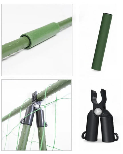 40cm Plant Stakes for Support - Garden Pillars for Climbing Vines & Tomatoes