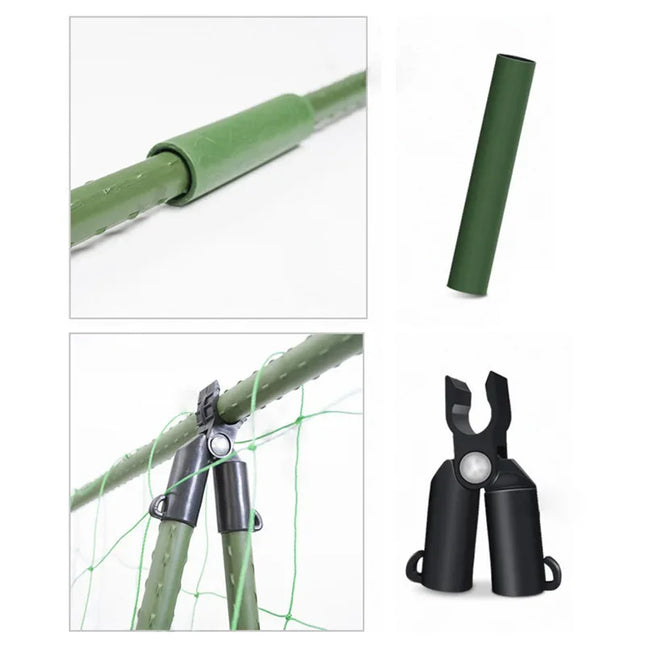 40cm Plant Stakes for Support - Garden Pillars for Climbing Vines & Tomatoes