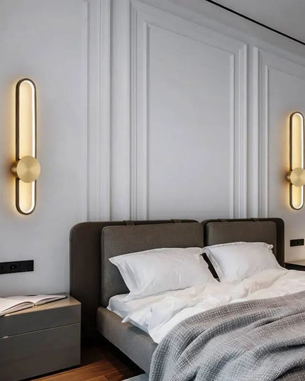 Modern Nordic LED Wall Lamp - Stylish Lighting for Bedroom & Living Room