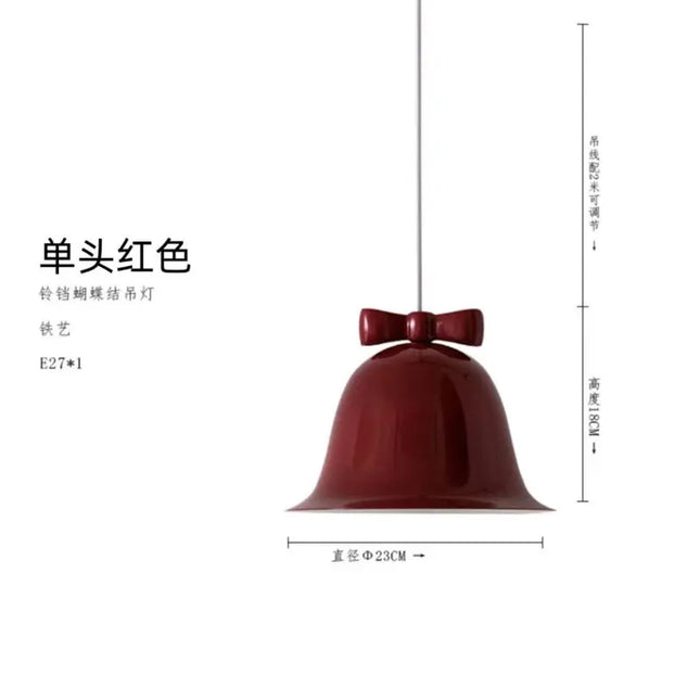 Nordic Chandelier Pendant Lamp - Bowknot Design for Creative Spaces