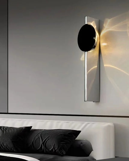 Ripple Stainless Steel Wall Light - Modern Rotating Designer Lamp