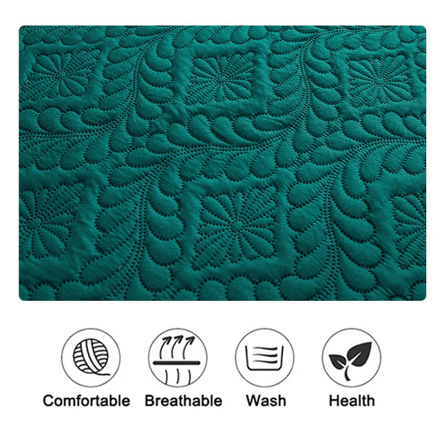 Anqianny Waterproof Quilted Mattress Protector - Breathable & Anti-Mite