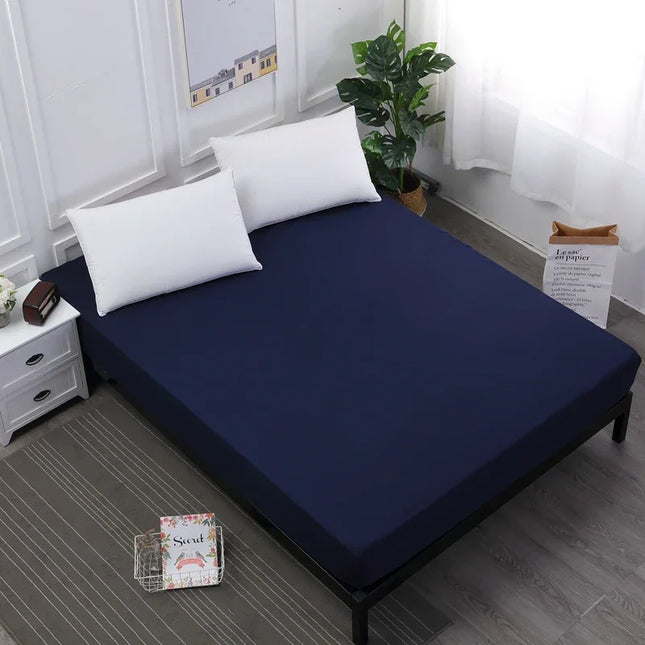 Anqianny Waterproof Fitted Sheet - Soft Polyester for Queen/King/Twin