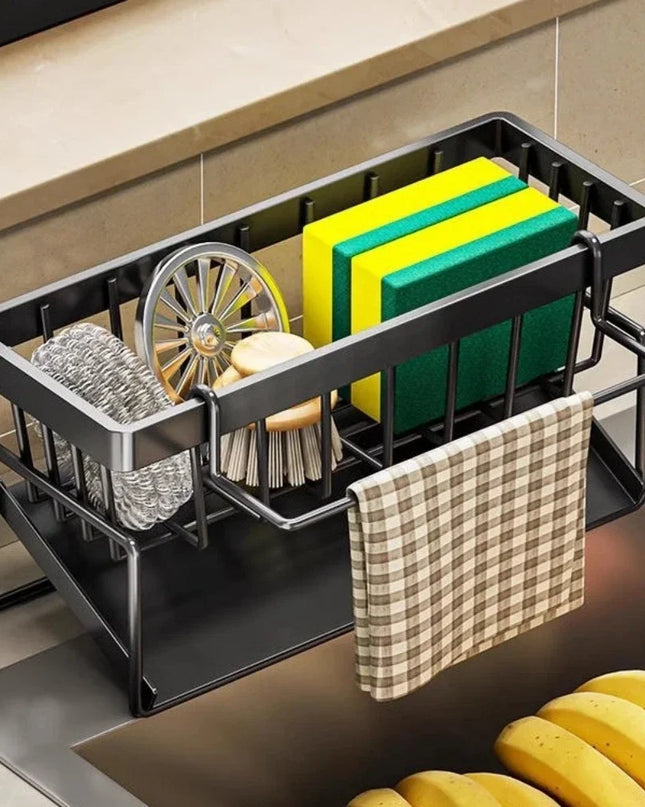Kitchen Sink Drain Rack 
Self-draining Sink rack for Detergent, Sponge, Rag Towe, Rack Filter