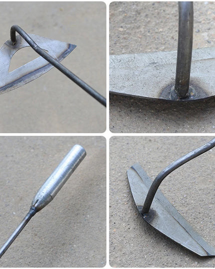 Steel Hardened Hollow Hoe Garden Weeding Rake Vegetable Planting Farm Gardening Loosening Soil Tool Weeding Shovel Tool