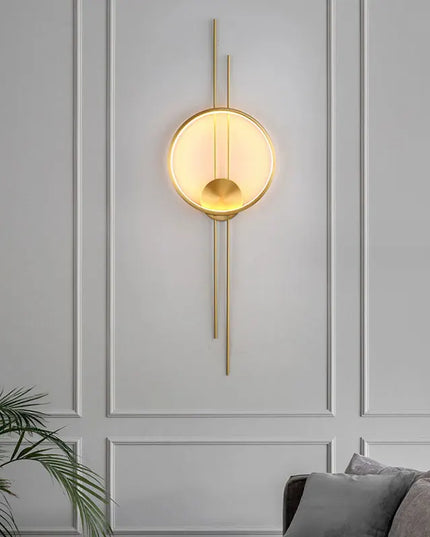 Modern Minimalist Wall Lamp - Creative Nordic Design for Living Room