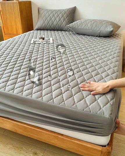 Anqianny Waterproof Bed Sheet Set - 3pcs, Soft Fitted & Pillowcases