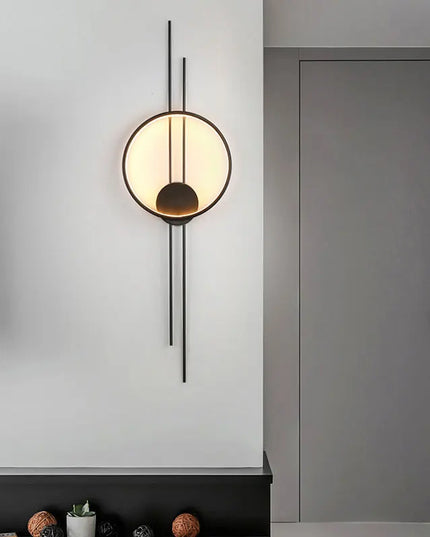 Modern Minimalist Wall Lamp - Creative Nordic Design for Living Room
