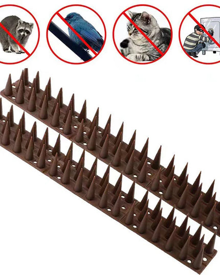 Plastic Anti-Bird Spikes Balcony Eaves Windowsills Bird Repellent Anti-Pigeon Anti-Cat Bird Repeller Thorn Boxed Package