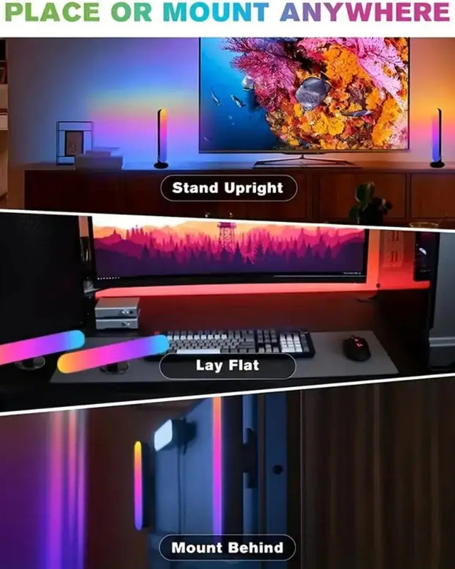 RGB Color Changing LED Light Bar - USB TV Backlight with Remote
