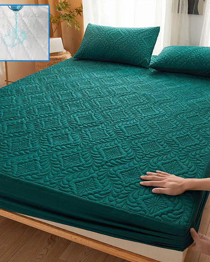 Anqianny Waterproof Quilted Mattress Protector - Breathable & Anti-Mite