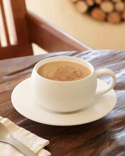 280ML Rock Sand Ceramic Coffee Cup Set