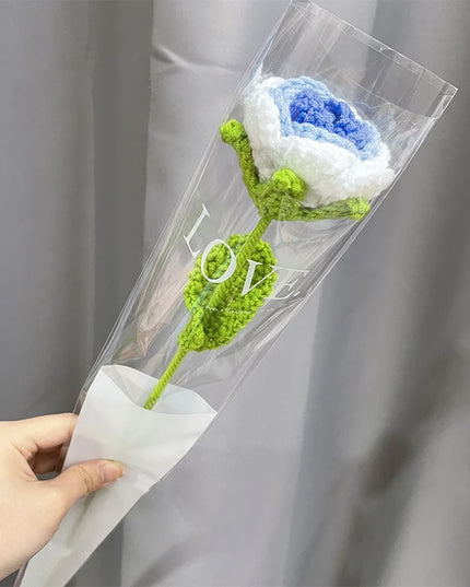 Hand-Knitted Crochet Flower Bouquet - Perfect Gift for Weddings & Graduations