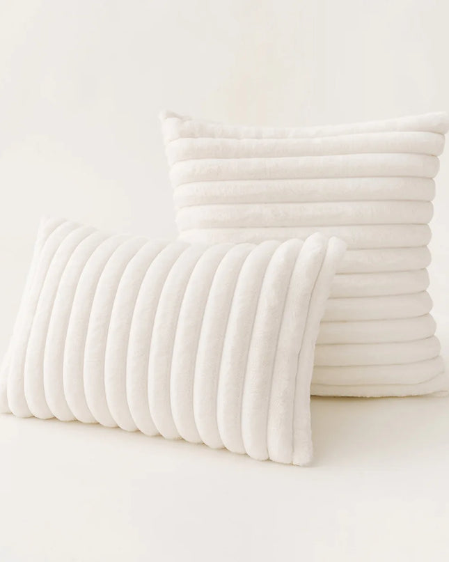 Anqianny Super Soft Plush Pillow Case - Winter Throw Cushion Cover