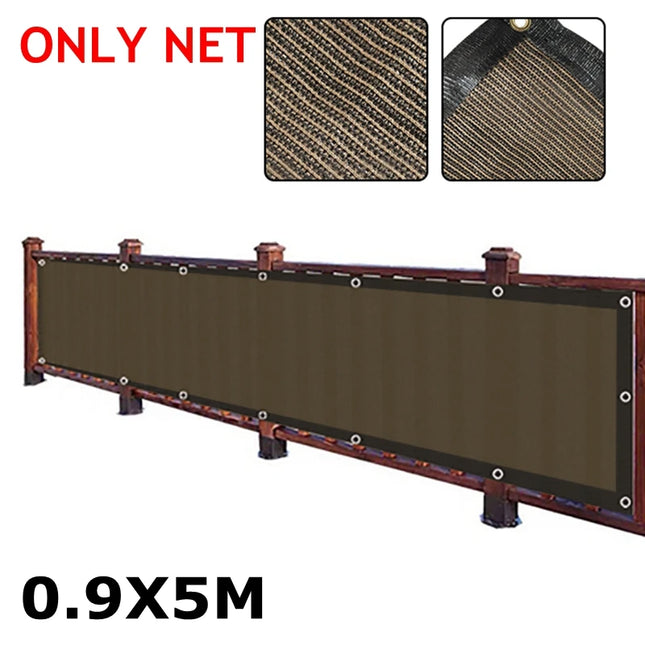 Sun Shade Net for Balcony Privacy - Outdoor Garden Shelter Screen