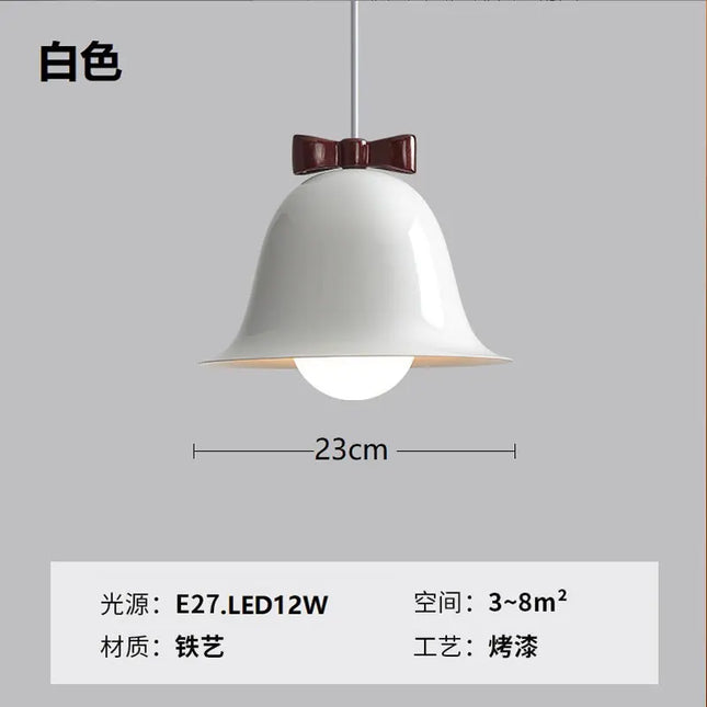 Nordic Chandelier Pendant Lamp - Bowknot Design for Creative Spaces