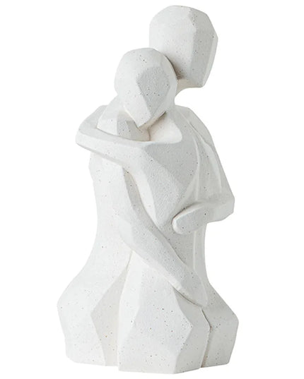 Couples Embrace Ceramic Ornaments - Miniature Room Decor