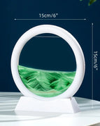 White frame-Green