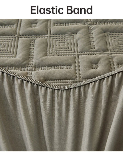 Waterproof Quilted Fitted Mattress Cover - Soft & Durable Bedding