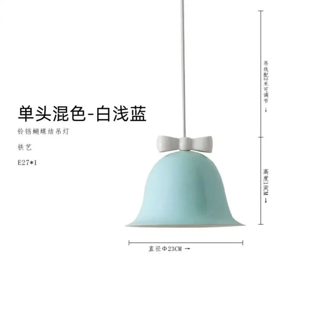 Nordic Chandelier Pendant Lamp - Bowknot Design for Creative Spaces