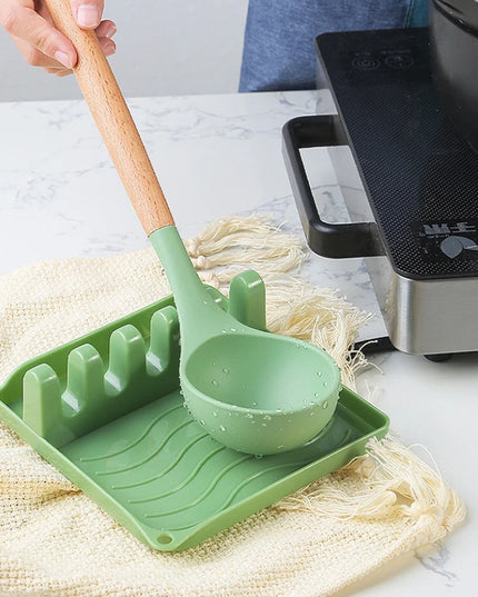 Eco-Friendly Silicone Kitchenware - Non-Stick Spatula & Utensils Set