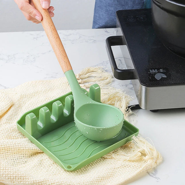 Eco-Friendly Silicone Kitchenware - Non-Stick Spatula & Utensils Set