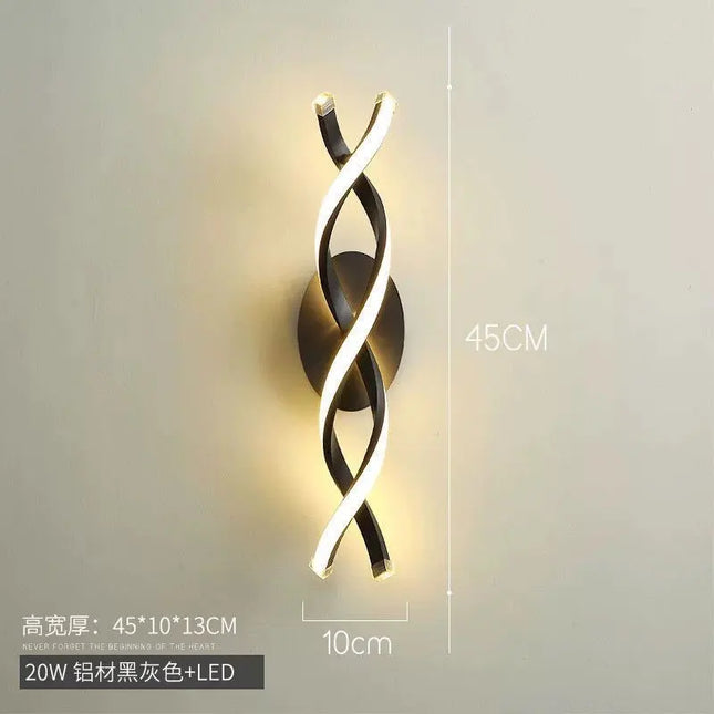 Modern Minimalist Wall Lamp - Nordic Design for Bedroom & Corridor