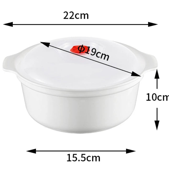 Microwave Oven Special Box 
Household Plastic with Lid
