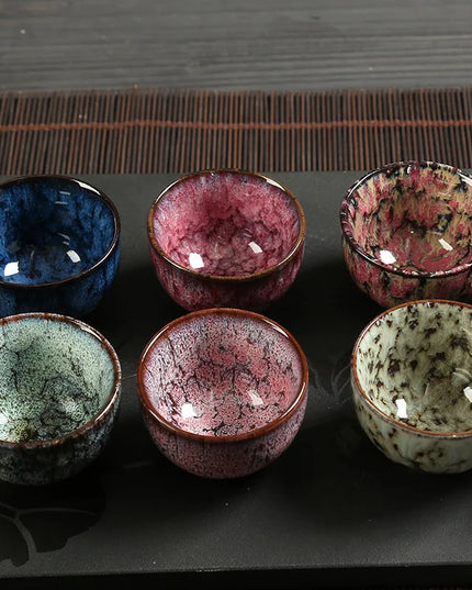 60ML Mini Tea Bowl Ceramic Gradient Color 
Espresso Coffee Cups